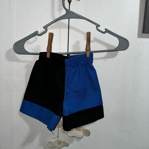 Vintage McDonald’s Kids Black and Blue Shorts size2T